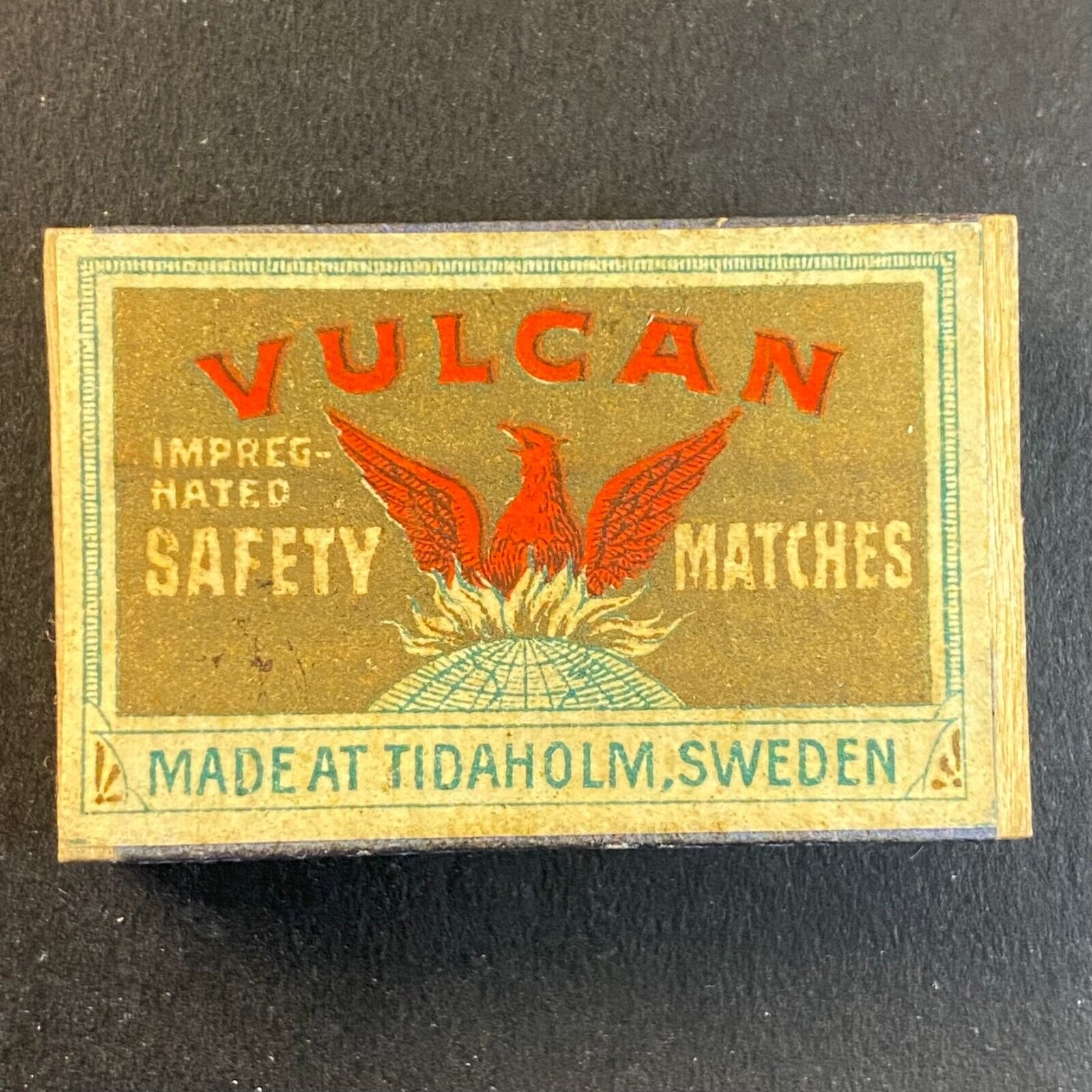 Vulcan Safety Matches c1950\'s-60\'s? Matchbox / Matchbook