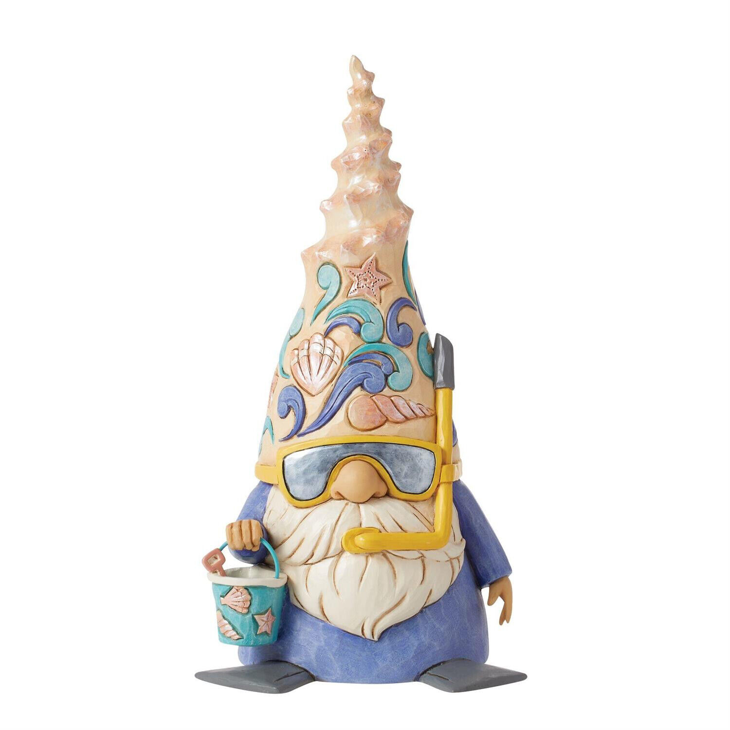 Jim Shore 6014501 Snorkel Gnome Figurine 7.75″