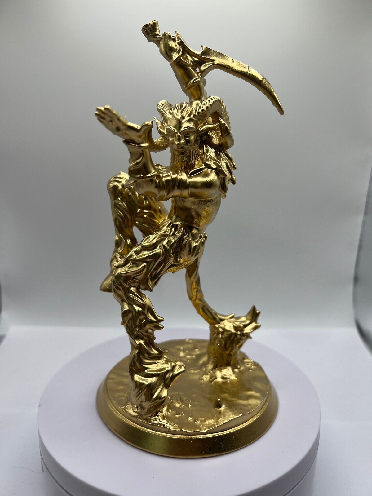 3D Resin Printed Mythology Satyr Figurine