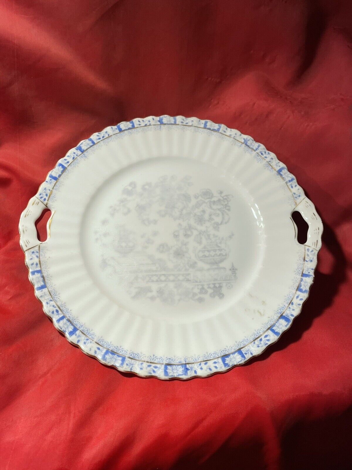 chinese porcelain plate vintage beautiful 10 inches