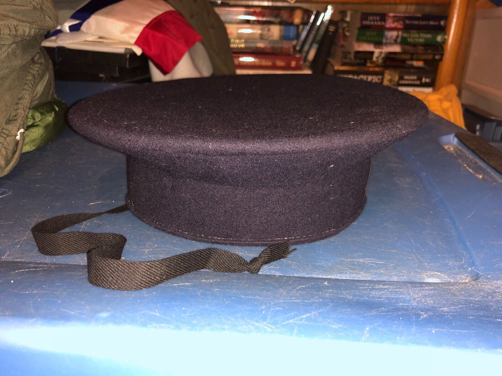 BRITISH Royal Navy Flat Cap Hat