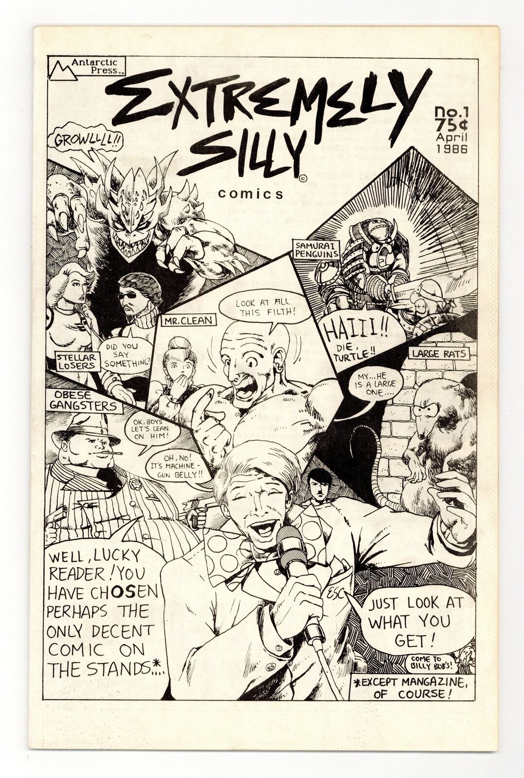 Extremely Silly Comics #1 VF- 7.5 1986
