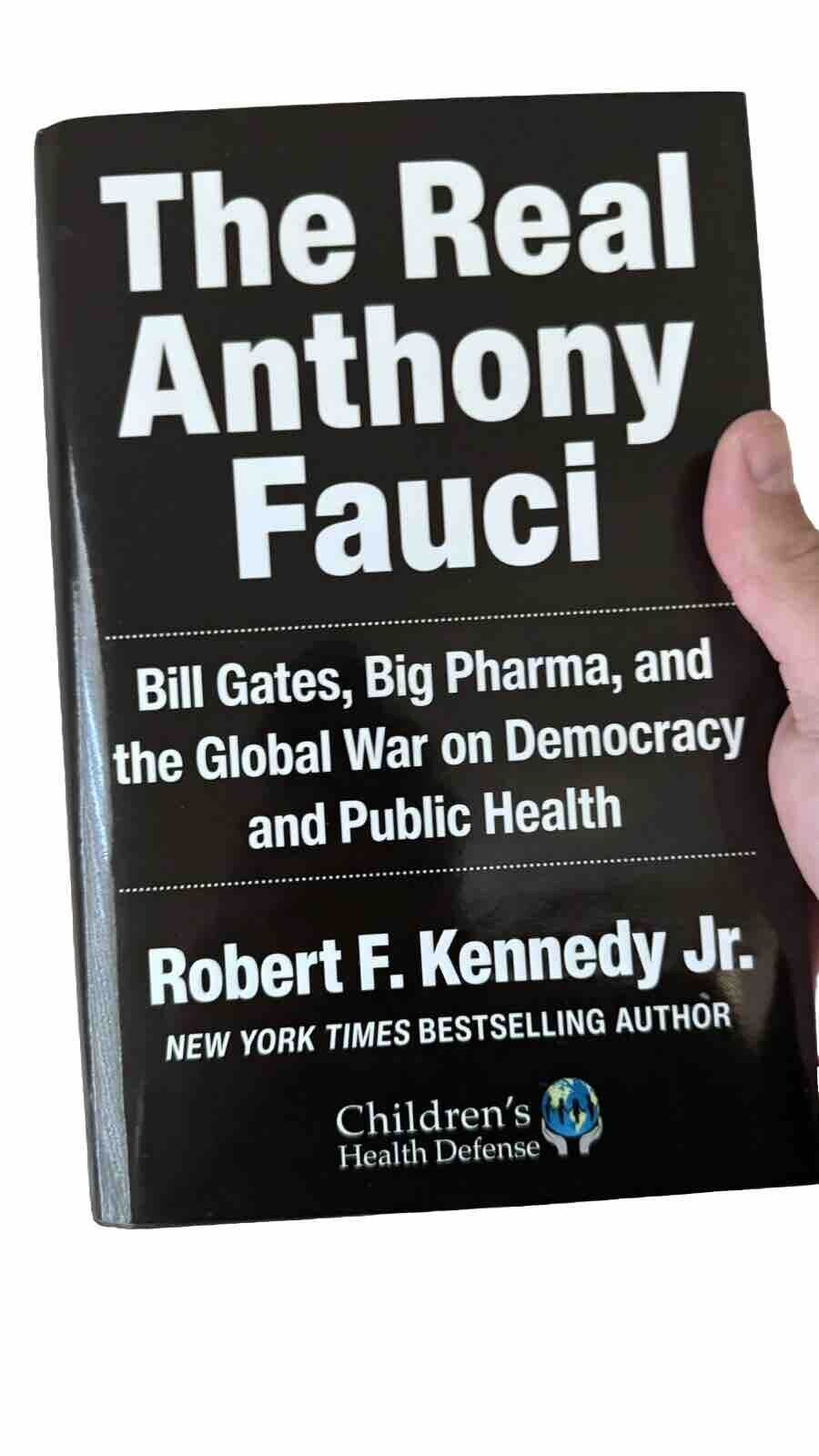 Robert F Kennedy Jr RFK Jr Signed The Real Anthony Fauci Book PSA/DNA COA