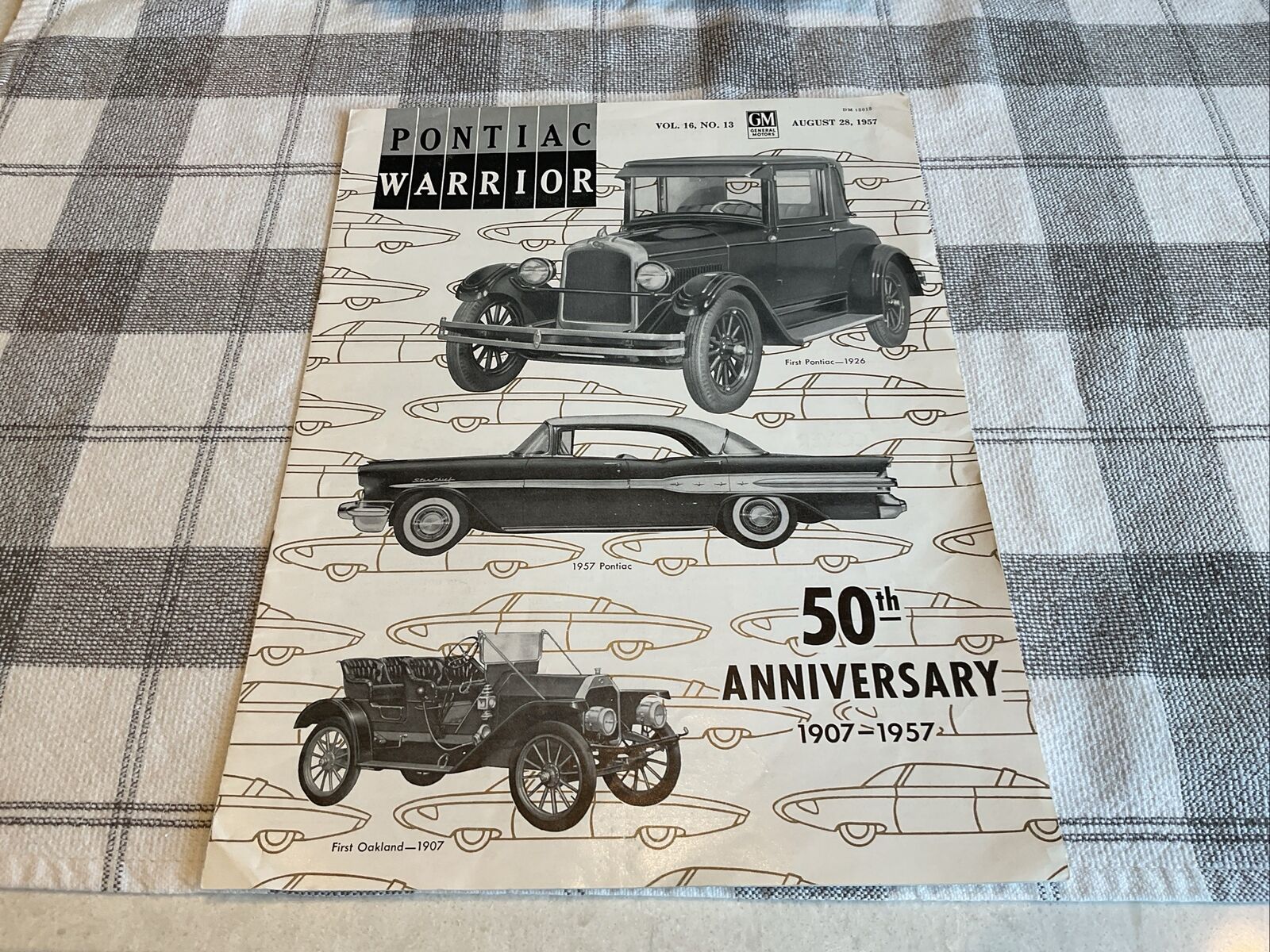 1957 Pontiac Warrior/Motors Brochure 50th Anniversary