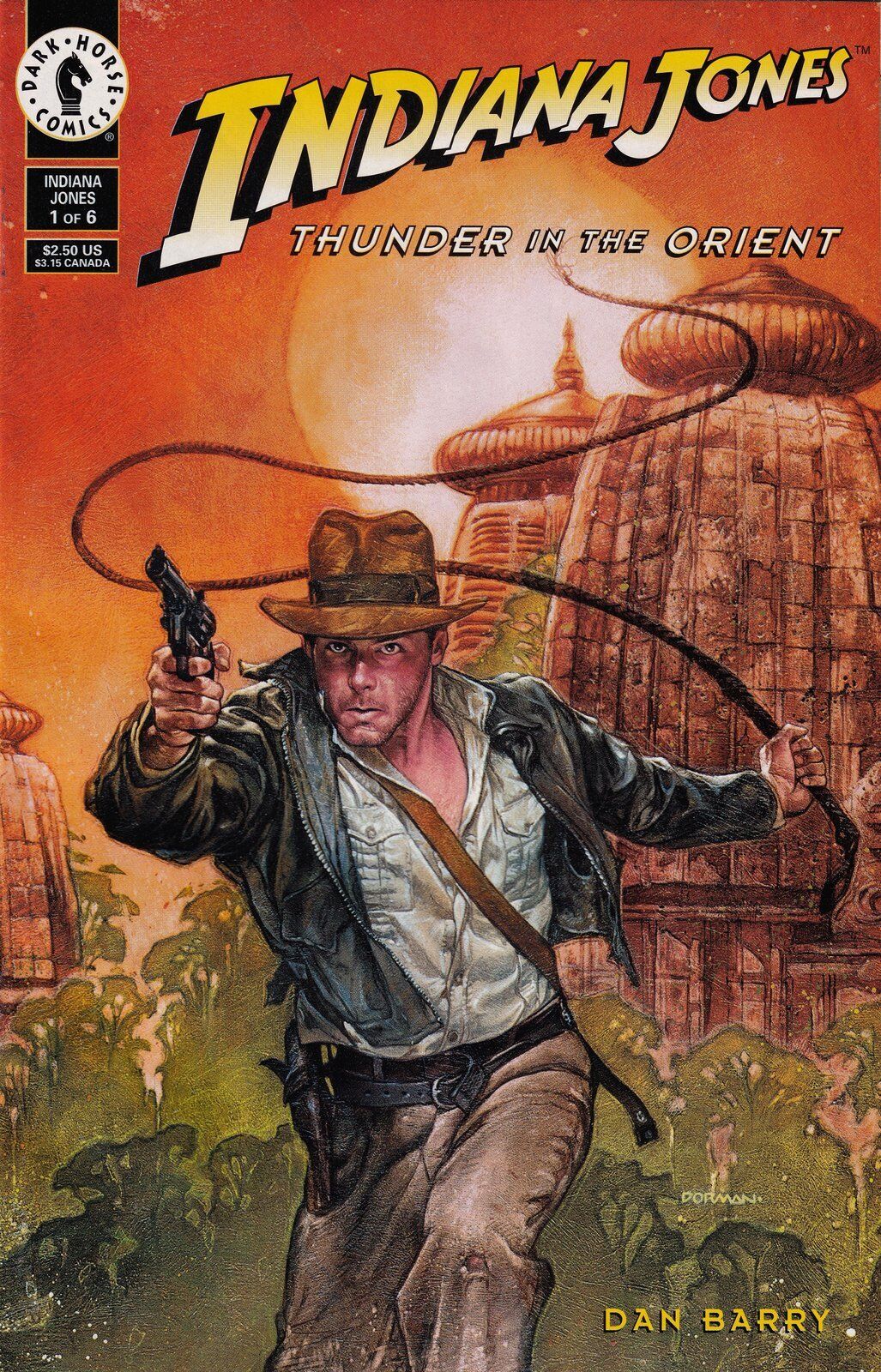Indiana Jones: Thunder in the Orient #1 Direct Cover (1993-1994) Dark Horse