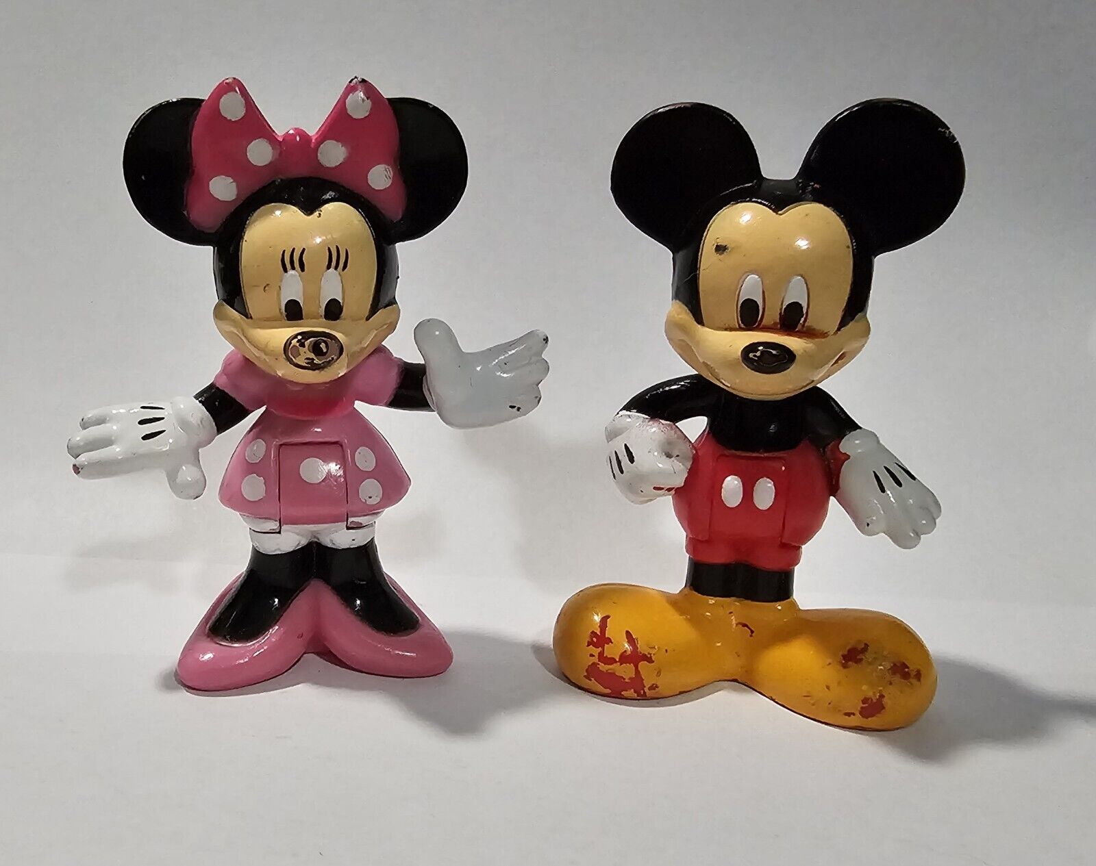 2009 Mattel Disney Mickey & Minnie Mouse Figure Clubhouse. Fair Condition