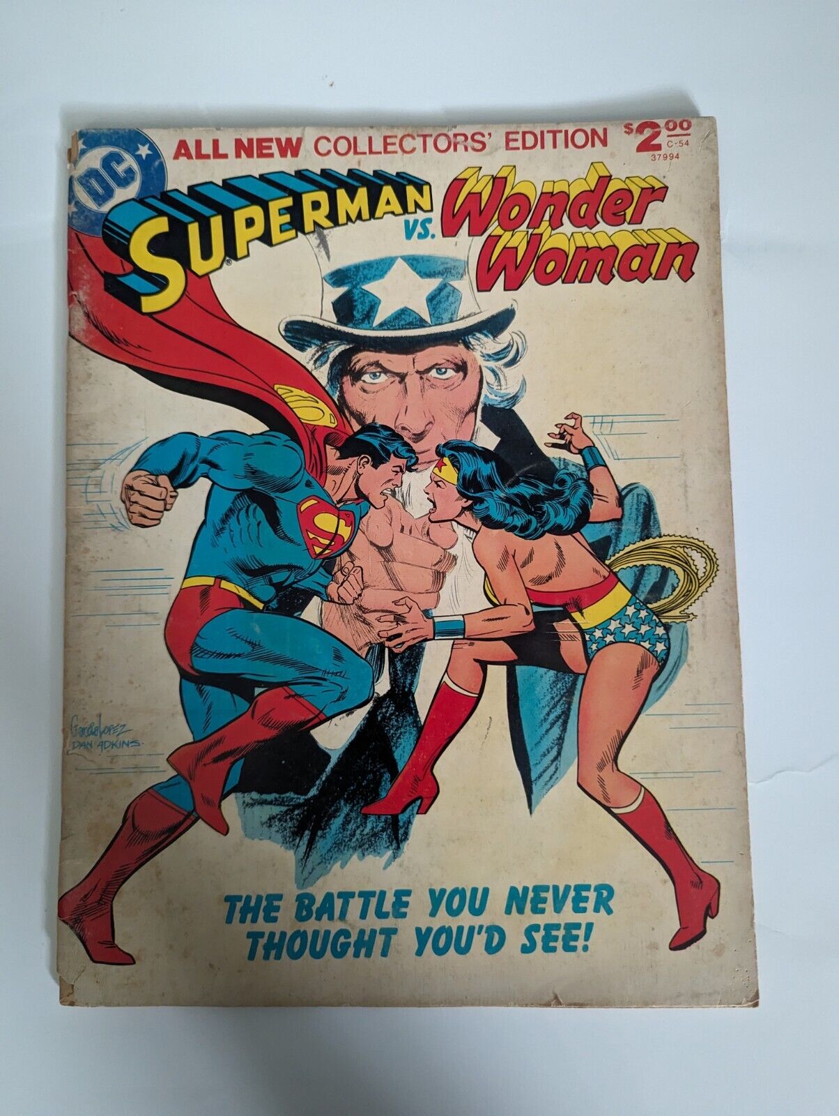 SUPERMAN vs WONDER WOMAN (DC Collectors' Edition) 1978