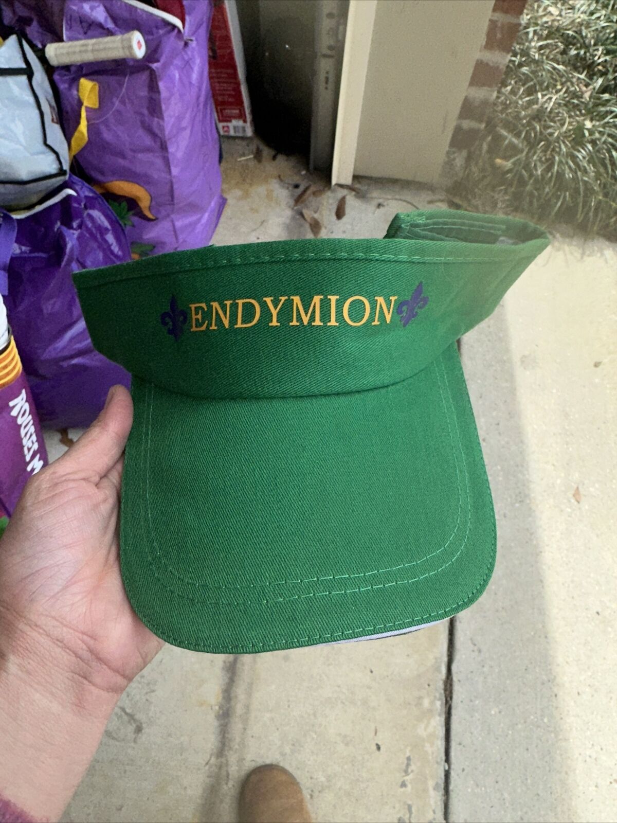 2024 Mardi Gras  Endymion Visor Cap (RARE CATCH)