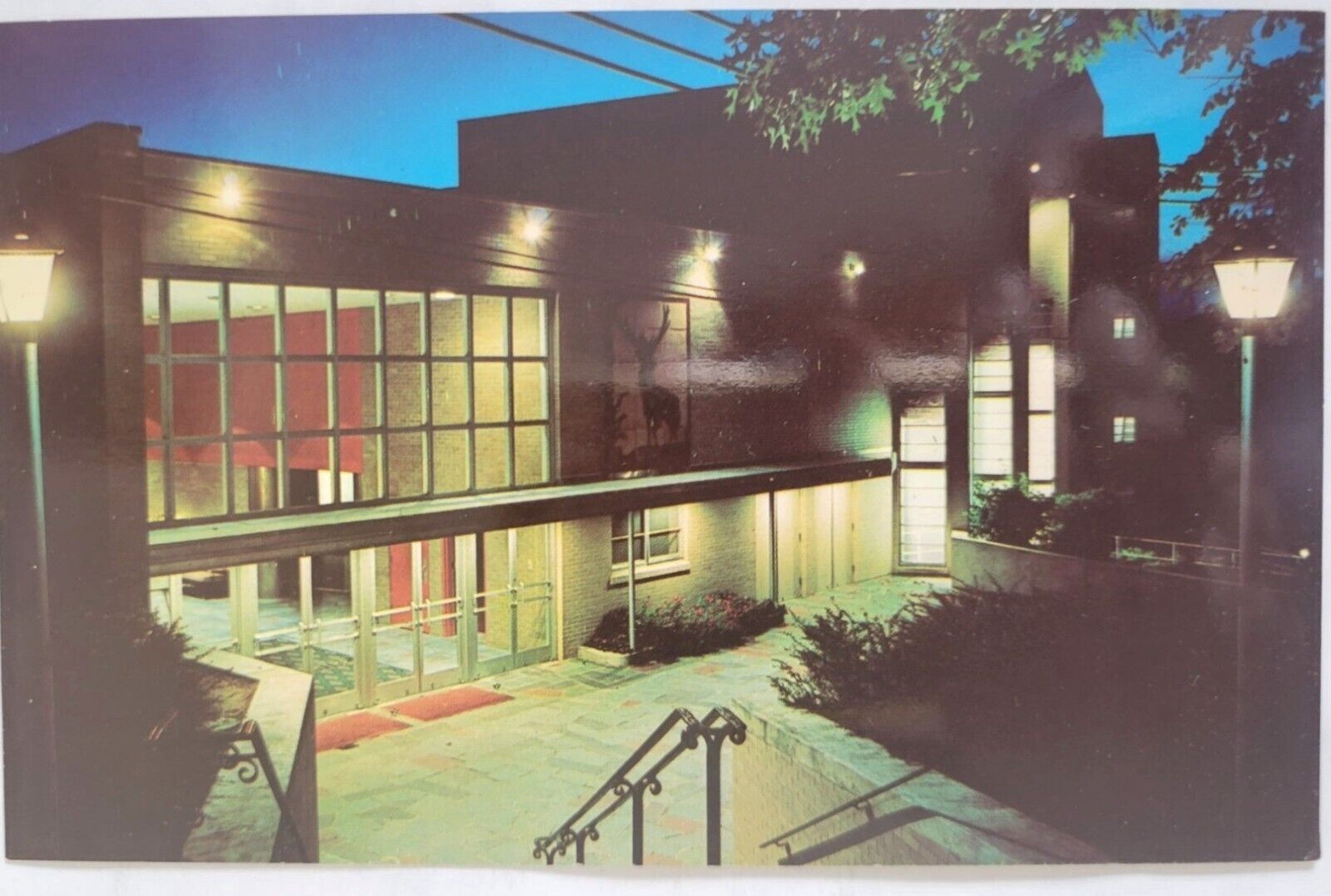 Unity House in the Poconos Theatre Pennsylvania Postcard Chrome Unposted