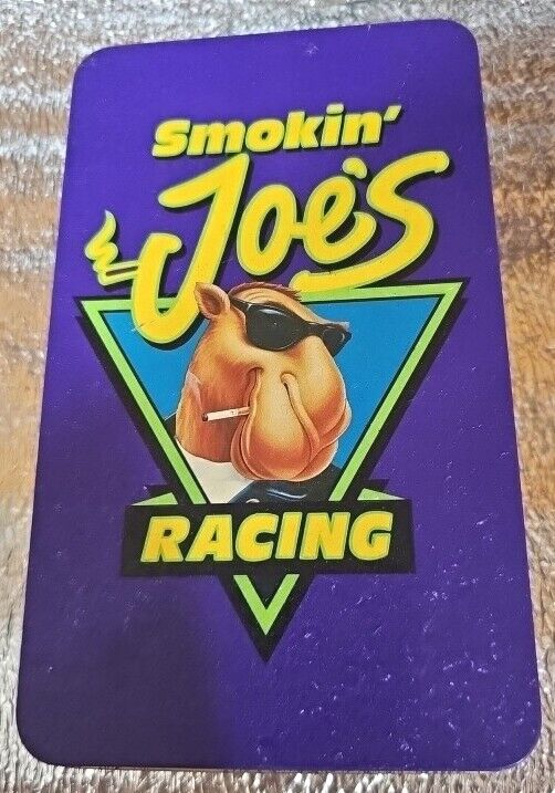 Smokin' Joe's Racing Tin Match Box with Joe Camel Matches 