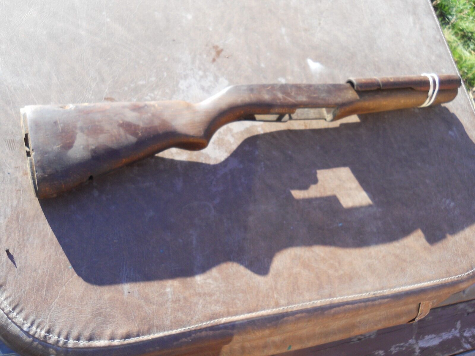 WW2 USGI M-1 garand rifle wood stock & matching handguards 3639151 nice color
