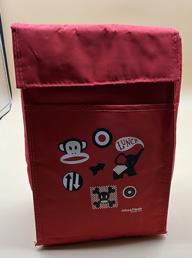 A Cool Vintage Julius and Friends By Paul Frank Lunch Bag