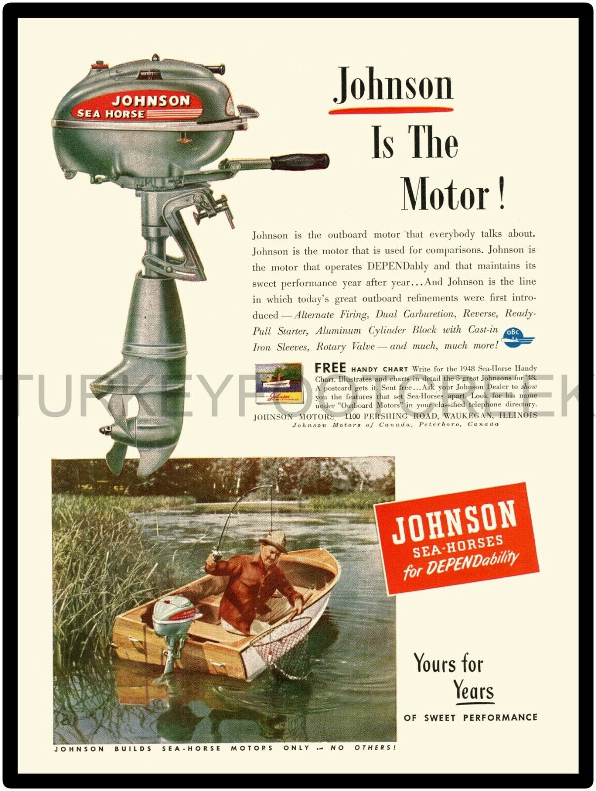 1948 Johnson Sea Horse Outboard Ad 9\