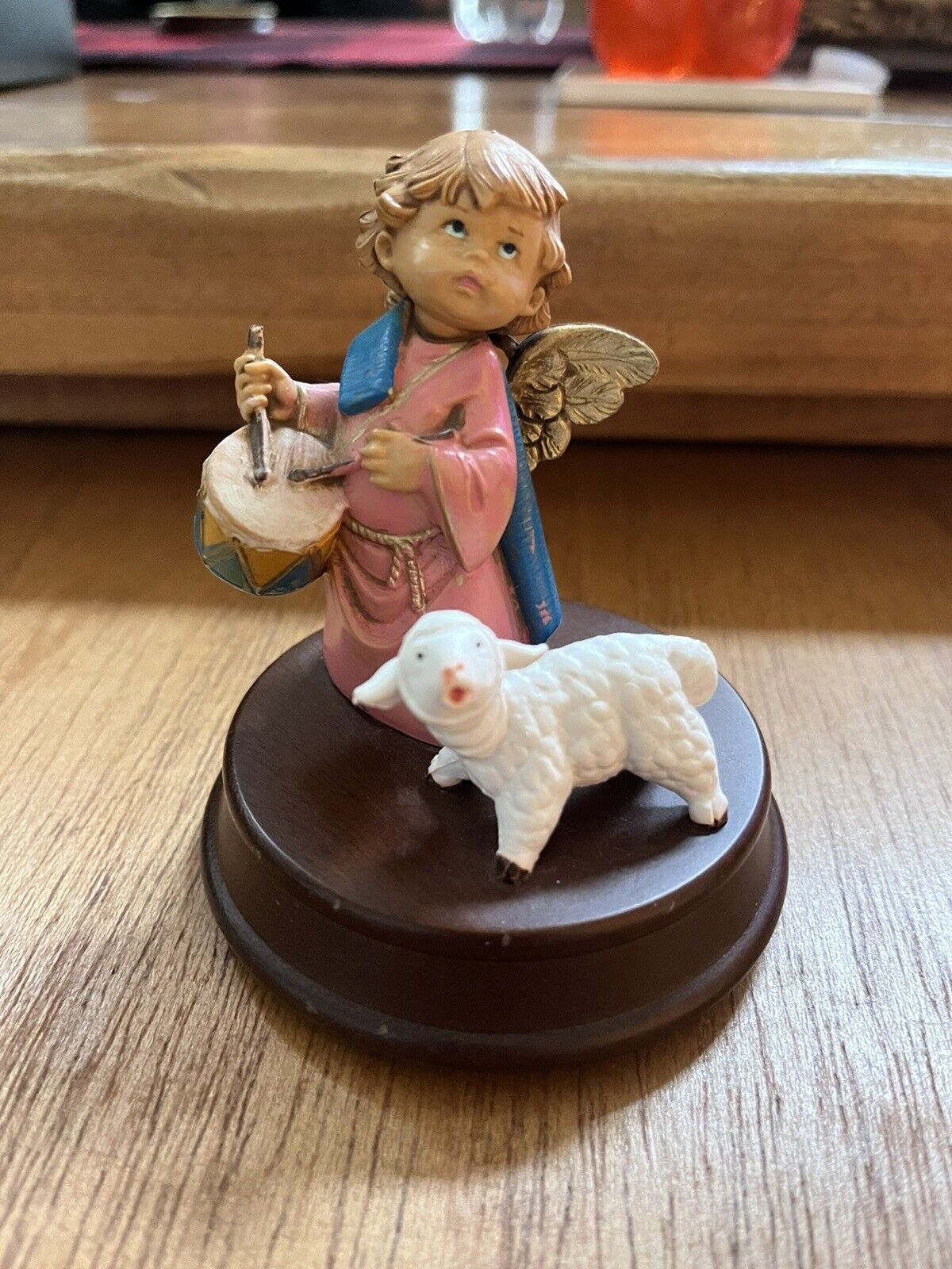 Fontanini 3” “I Found Him” Drummer Boy & Sheep - Numbered Collectors Club Fig