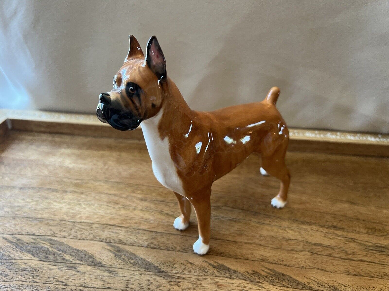 Royal Doulton Dog Figurine Boxer  \