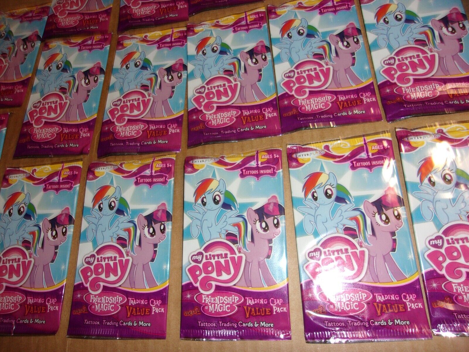 10 Packs My Little Pony Friendship is Magic Fun Packs Series 2 Trading Cards New