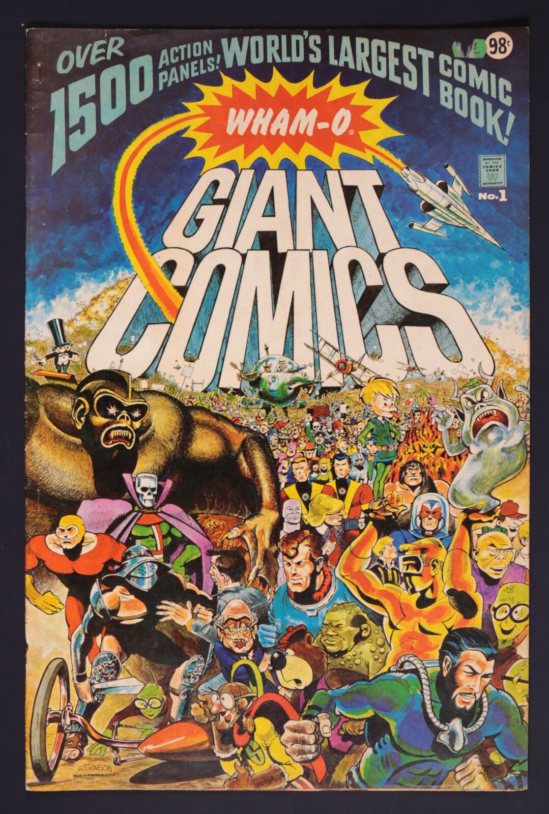 Wham-O Giant Comics #1 VG- 3.5 1967