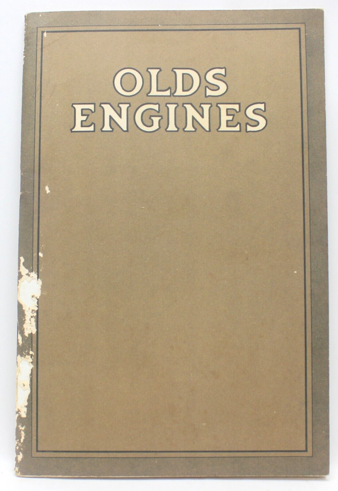 Olds Engines Catalog 1916 Hit and Miss 1-1/2 to 50 HP Reliable Engineering Co