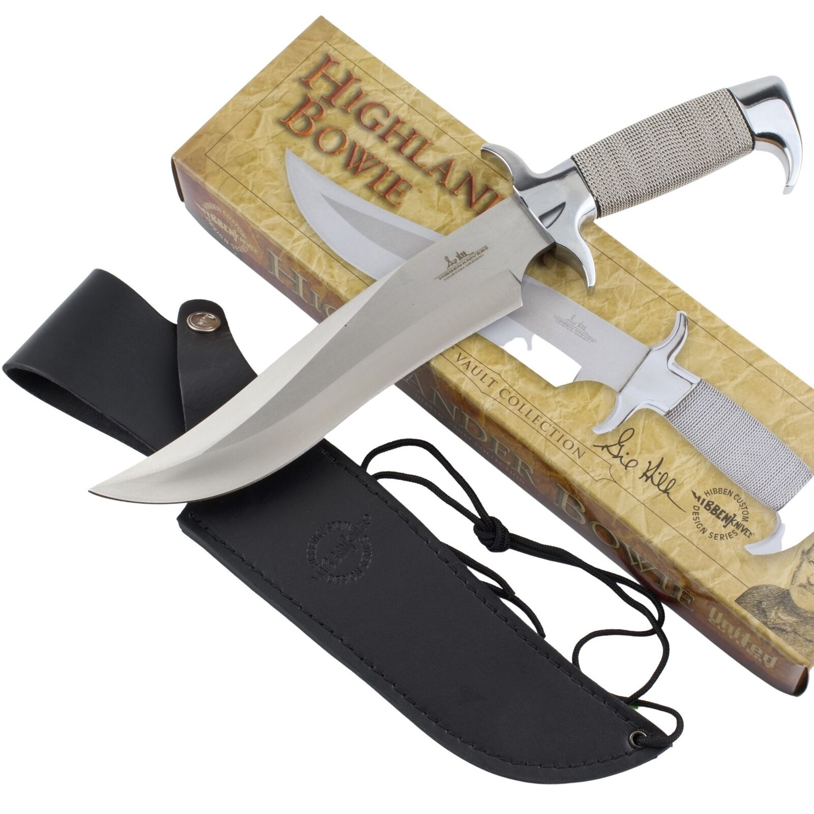 Gil Hibben United Cutlery Highlander Bowie Fixed Blade Knife GH627