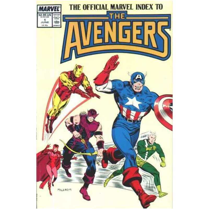 Official Marvel Index to the Avengers (1987 series) #1 in NM minus. [b@