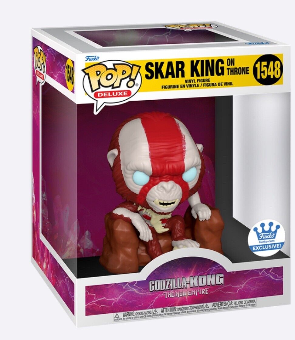 POP DELUXE SKAR KING ON THRONE (THE NEW EMPIRE) Preorder