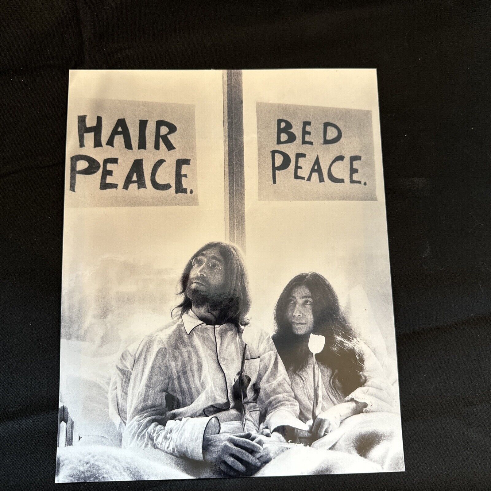 Beds-In For Peace 1969 - John Lennon Yoko Ono Print On Fujicolor Crystal Archive