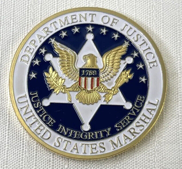 US Federal Marshal Service Special Agent Challenge Coin