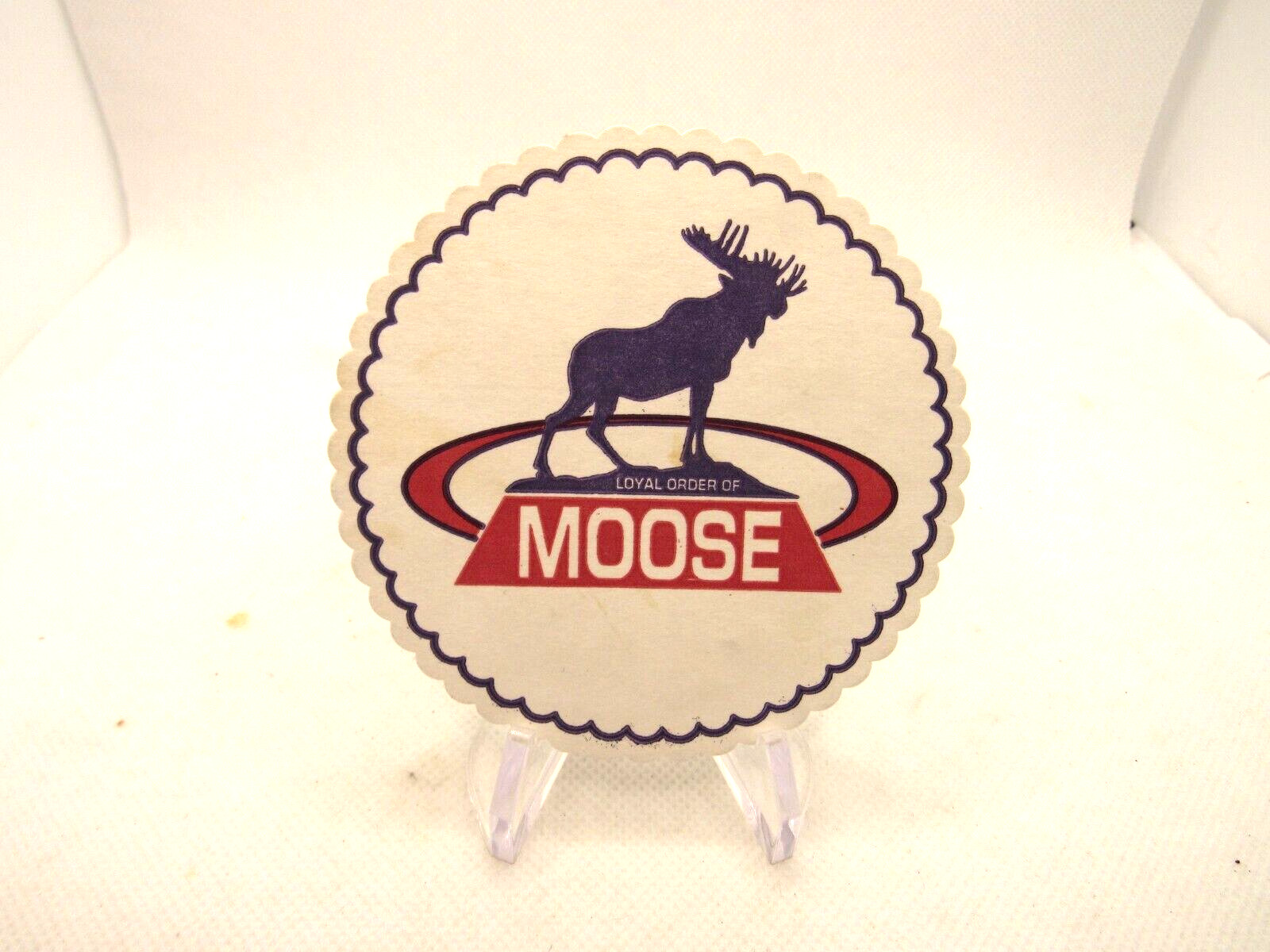 Loyal Order of Moose Beer coaster