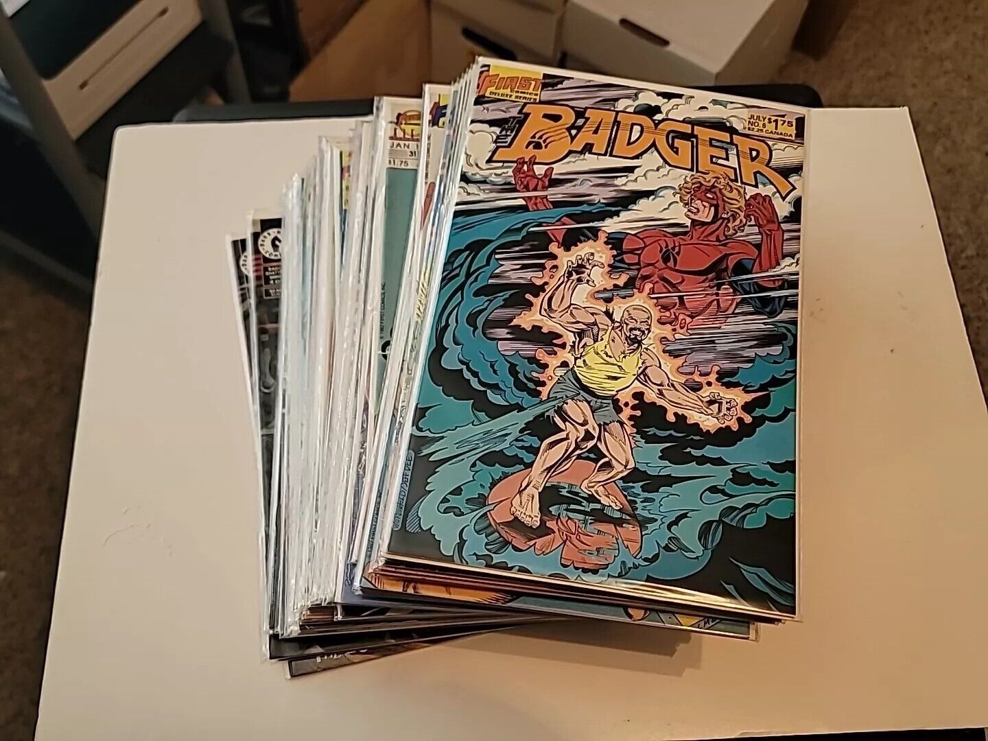 The Badger 45 Issue Lot First Comics
