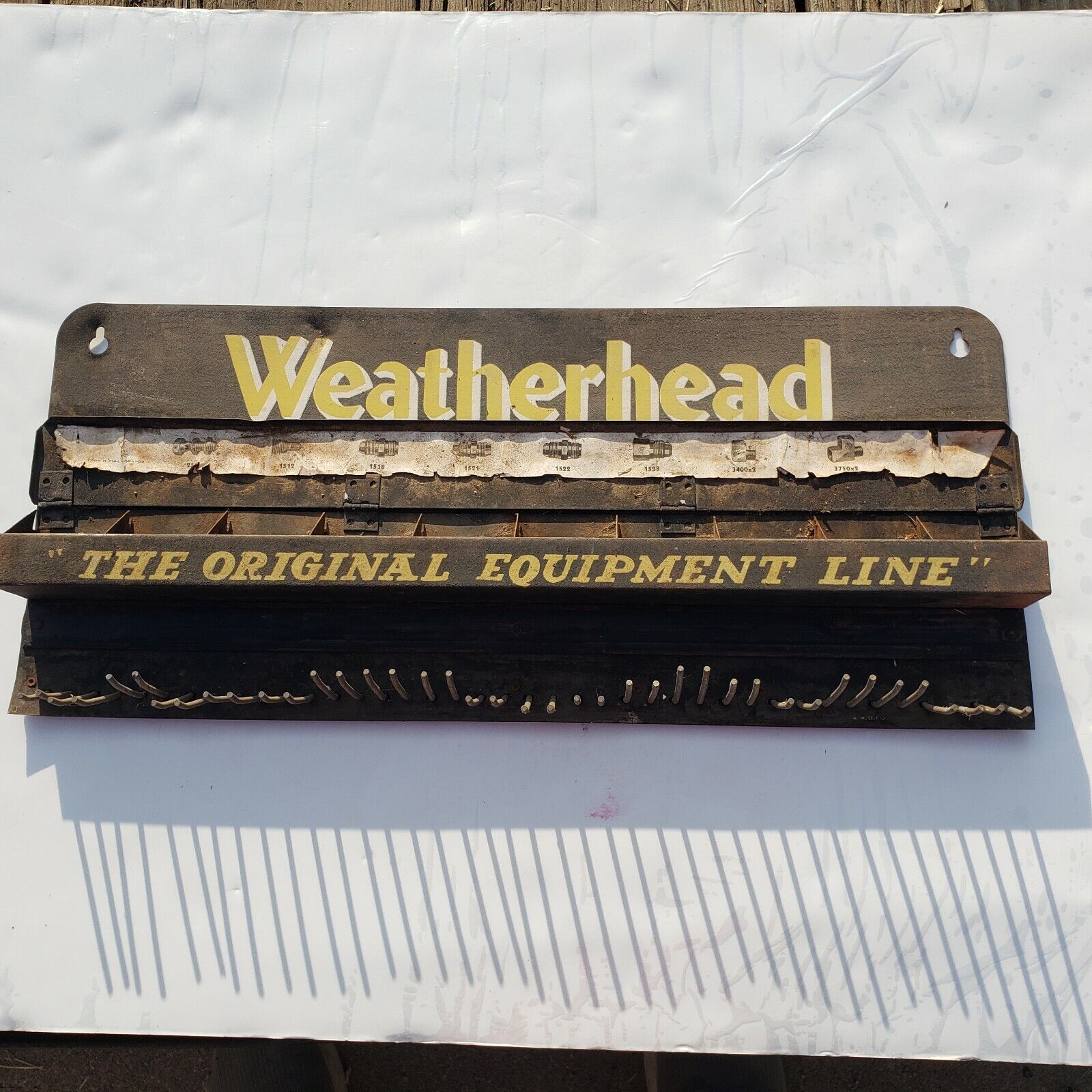 Vintage Weatherhead Automotive Store Display-The Original Equipment Line