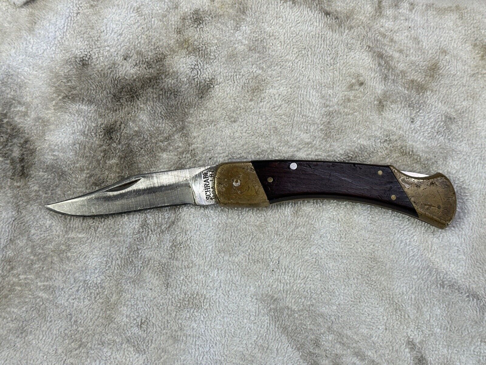 Vintage Knife Schrade LB 7 Lb7 USA Lock Blade/ For Parts-repair