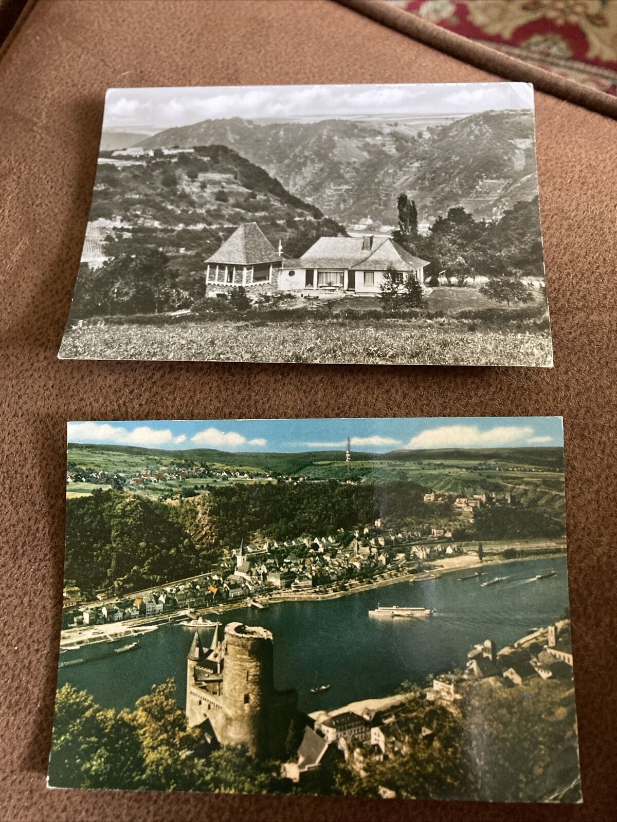 2 Postcards St. Goar , German Writing , Maybe 1924