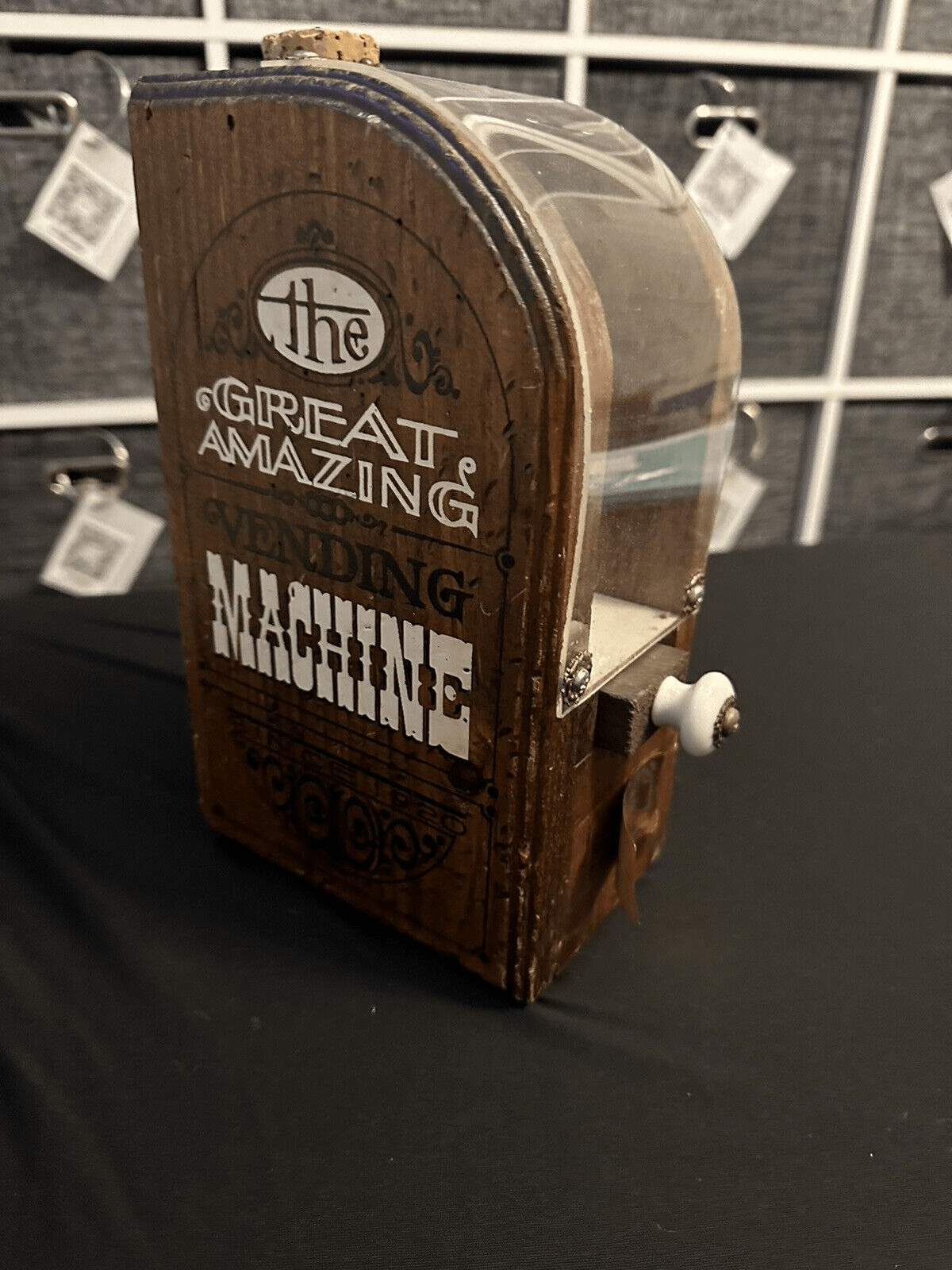 Vintage Wood Vending Machine 70’s \
