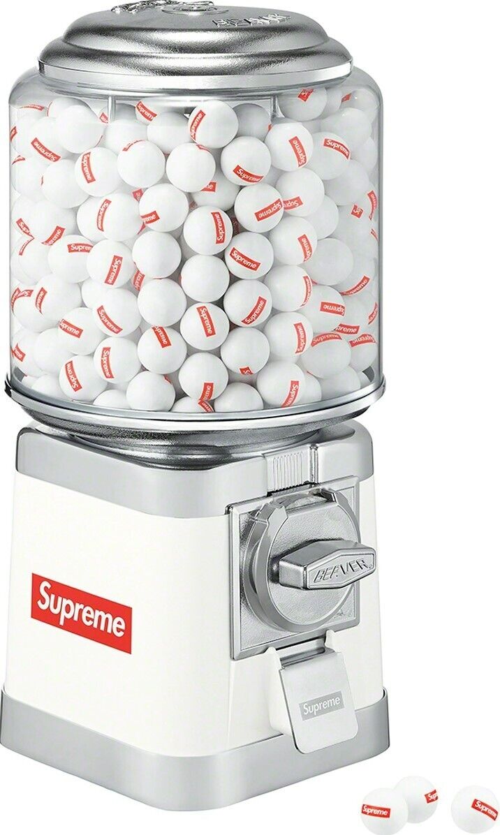 Supreme Gumball Machine in Hand Ready to Ship