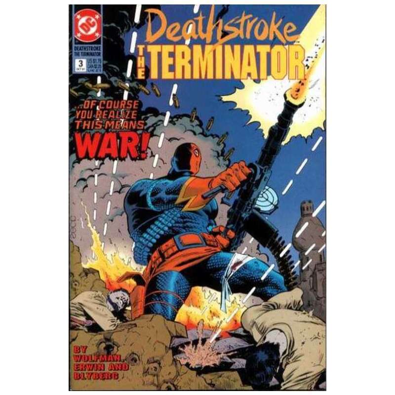 Deathstroke: The Terminator #3 in Near Mint minus condition. DC comics [m}