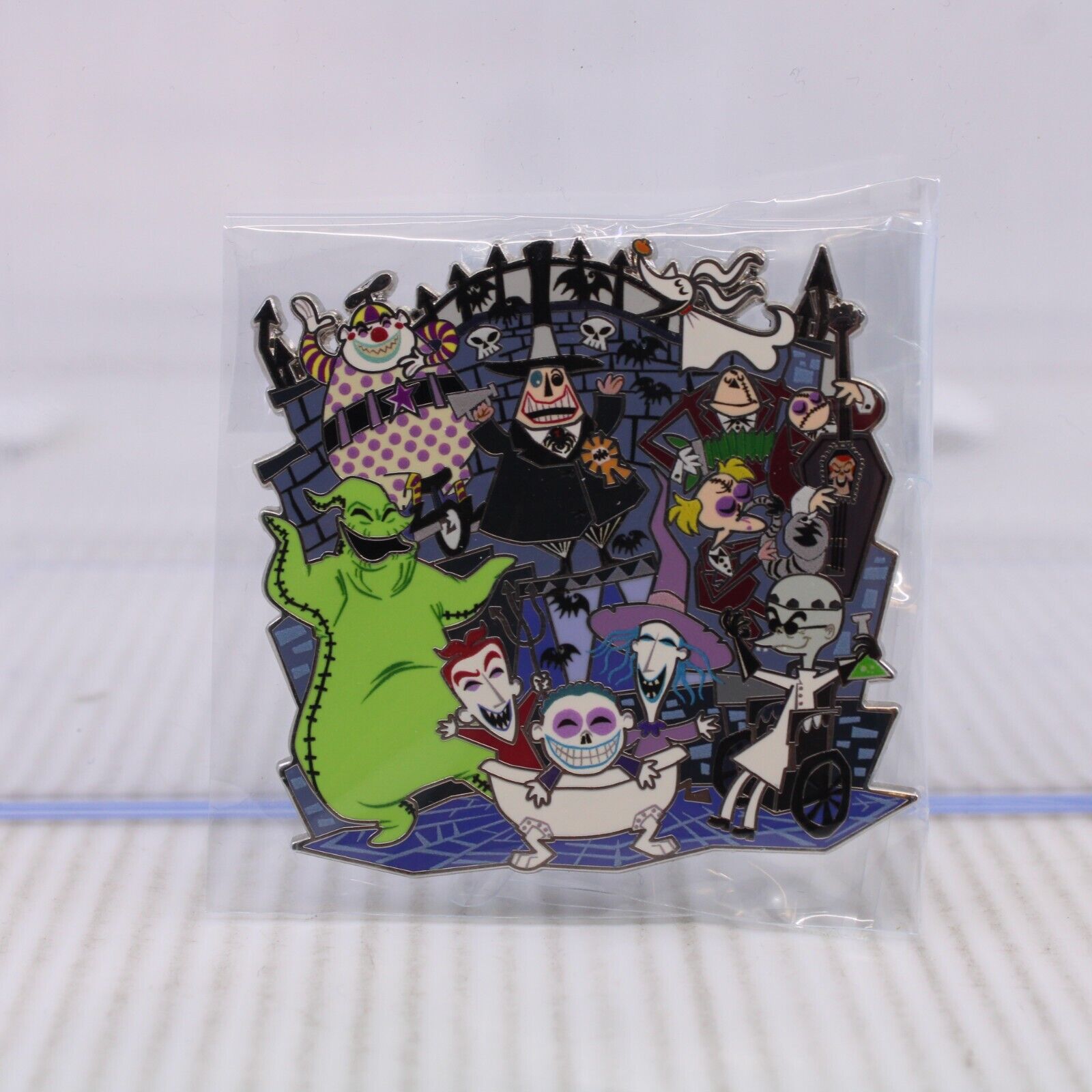 A4 Disney Parks OE Pin Character Cluster Supporting Cast NBC Nightmare Oogie