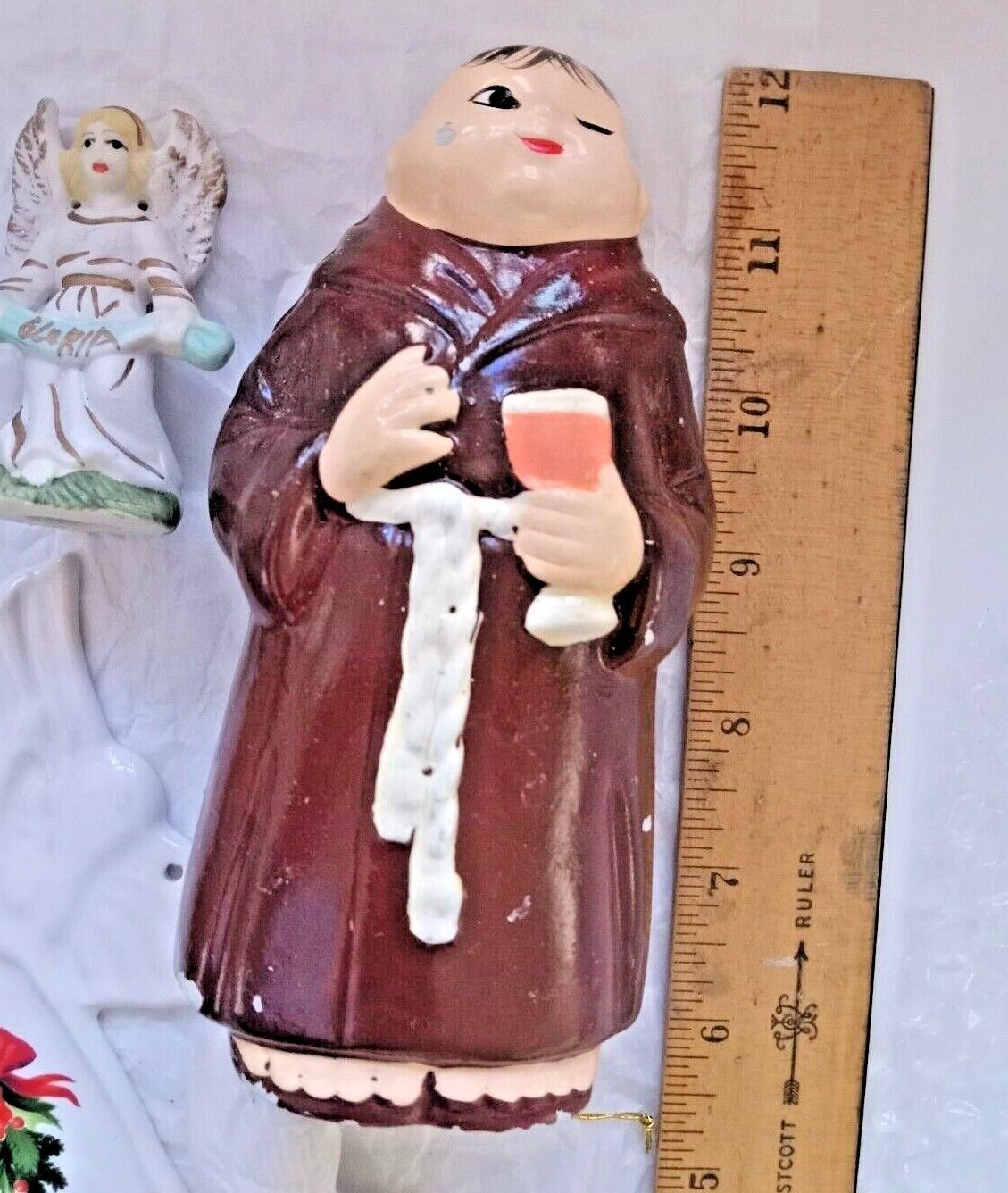 Vintage to New Christmas Decorations, Ornaments, Figurines Mixed