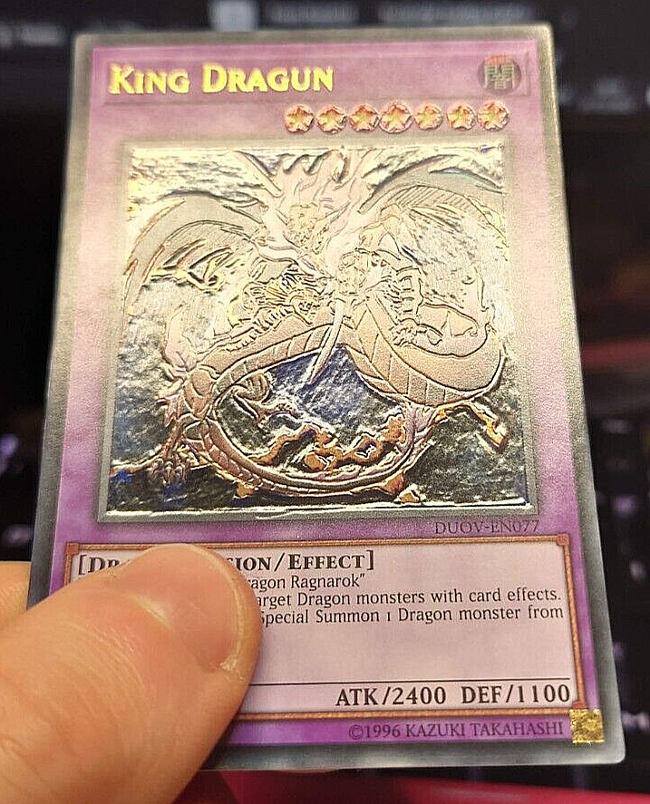 Yu-Gi-Oh Ultimate Rare Style King Dragun