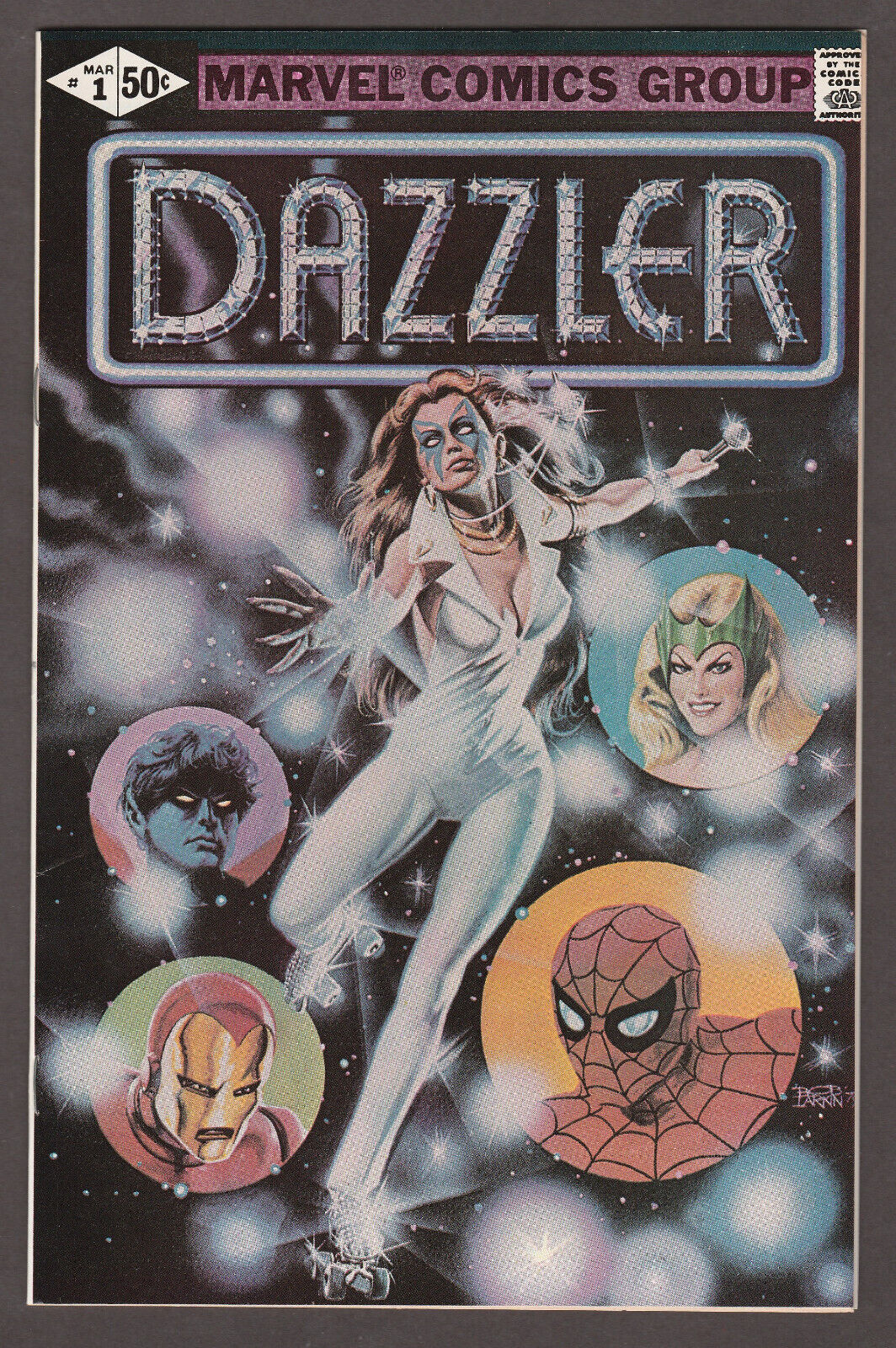 DAZZLER #1 (1981) 1st Solo Series / Higher Grade VF/NM Copy (9.0)