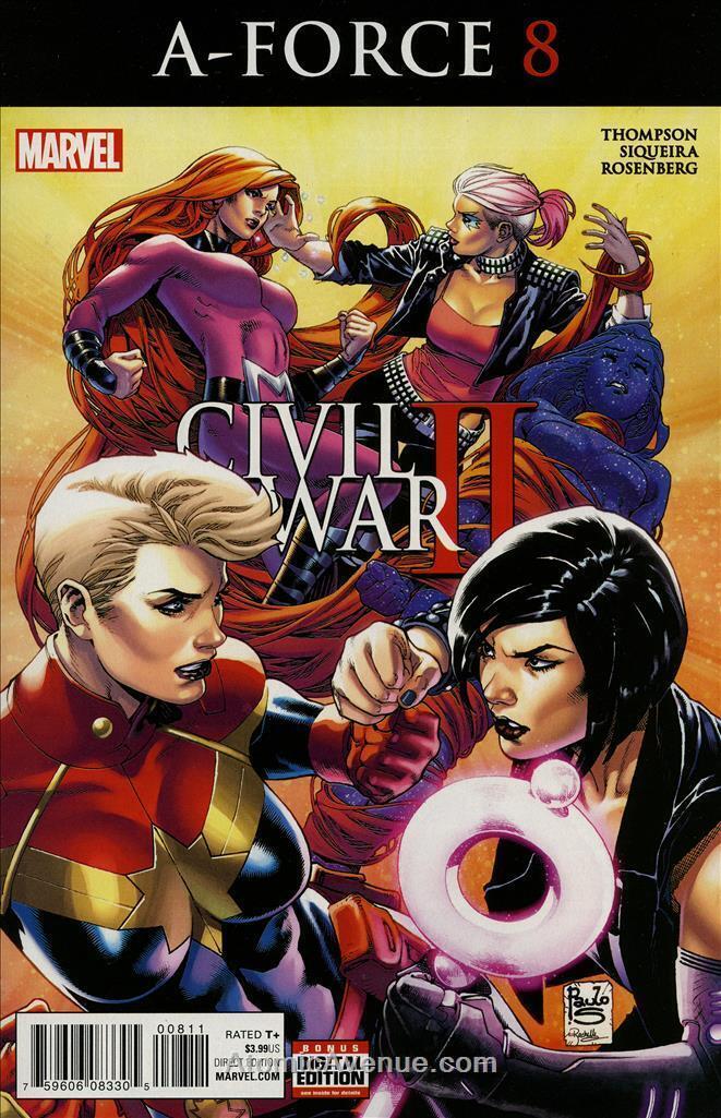 A-Force (2nd Series) #8 VF; Marvel | Civil War II - we combine shipping