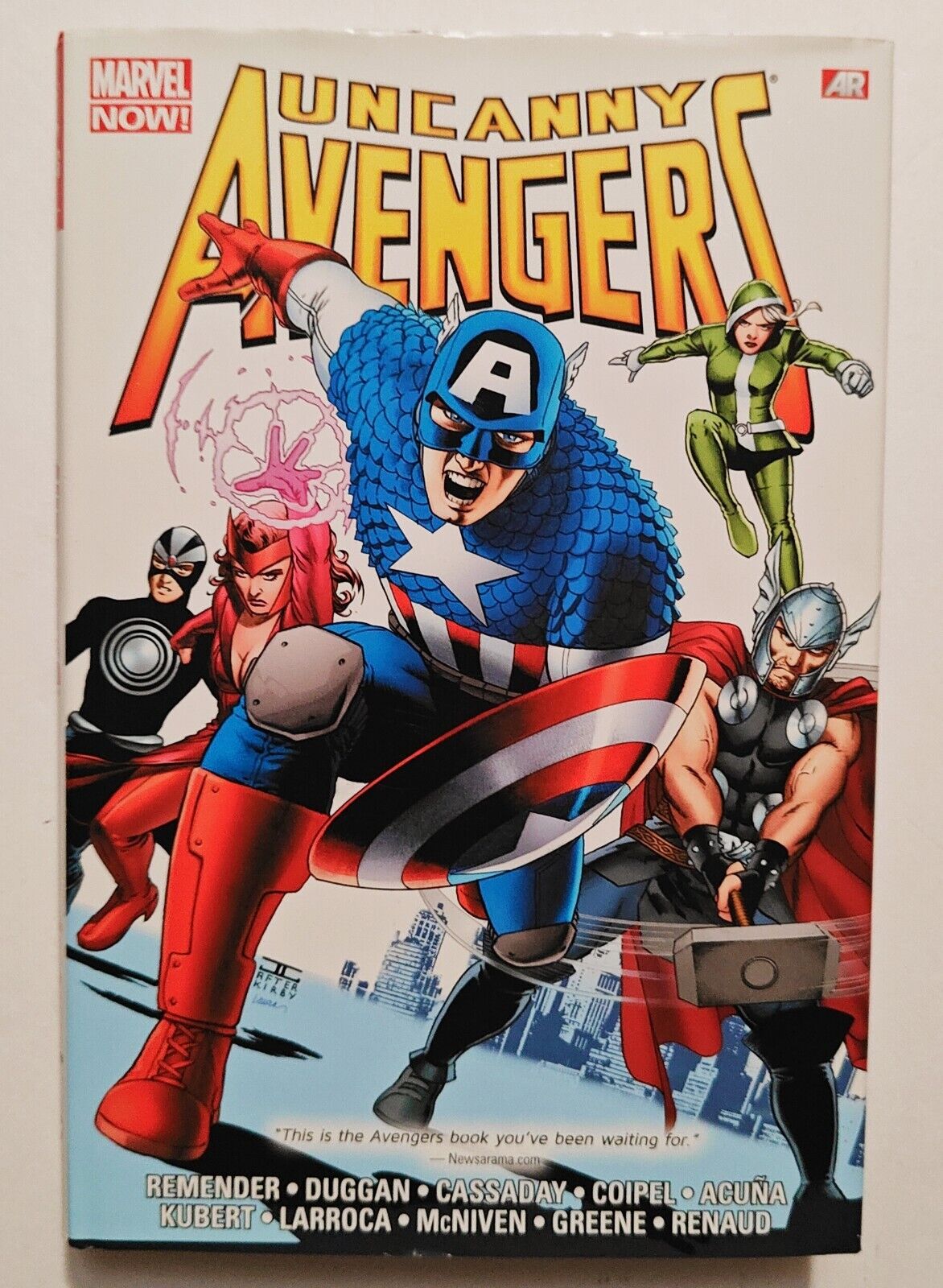 Uncanny Avengers Omnibus by Rick Remender Marvel Hardcover Rare HTF OOP CLEAN