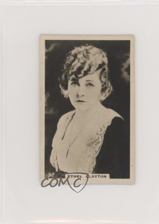 1926 BAT Beauties 2nd Series Tobacco Ethel Clayton #32 1i3