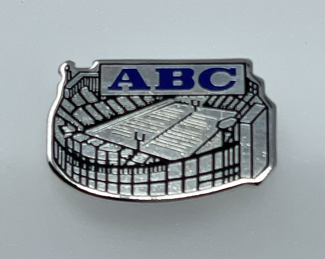 Rare Vintage 1970s ABC Sports Football Media Pin - Press Badge