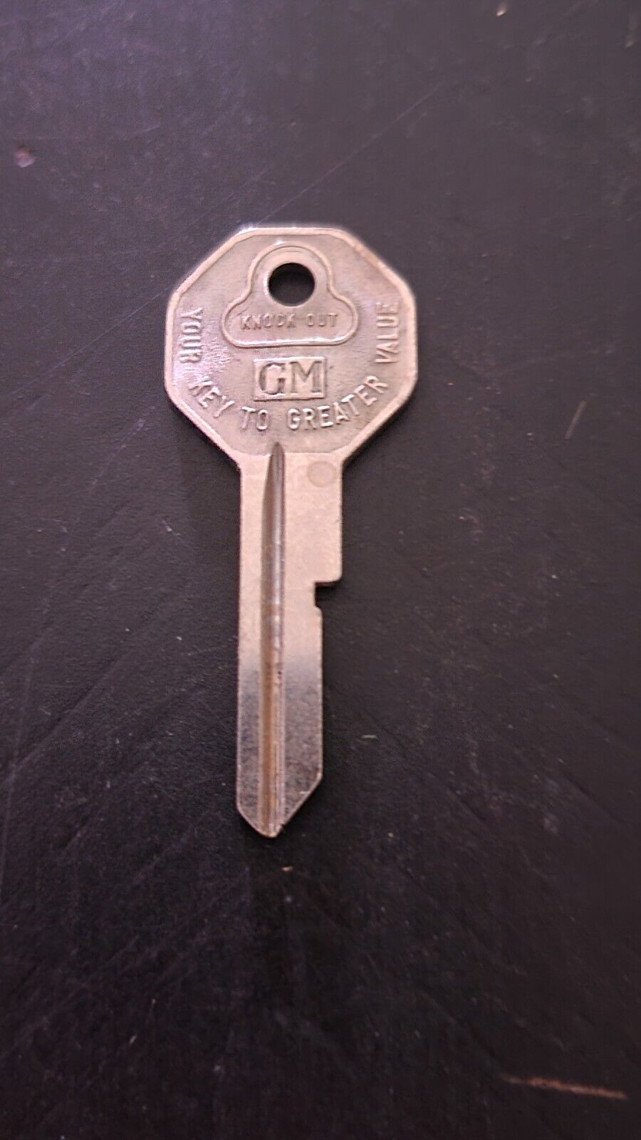 Vintage Uncut GM Car Key Briggs & Stratton