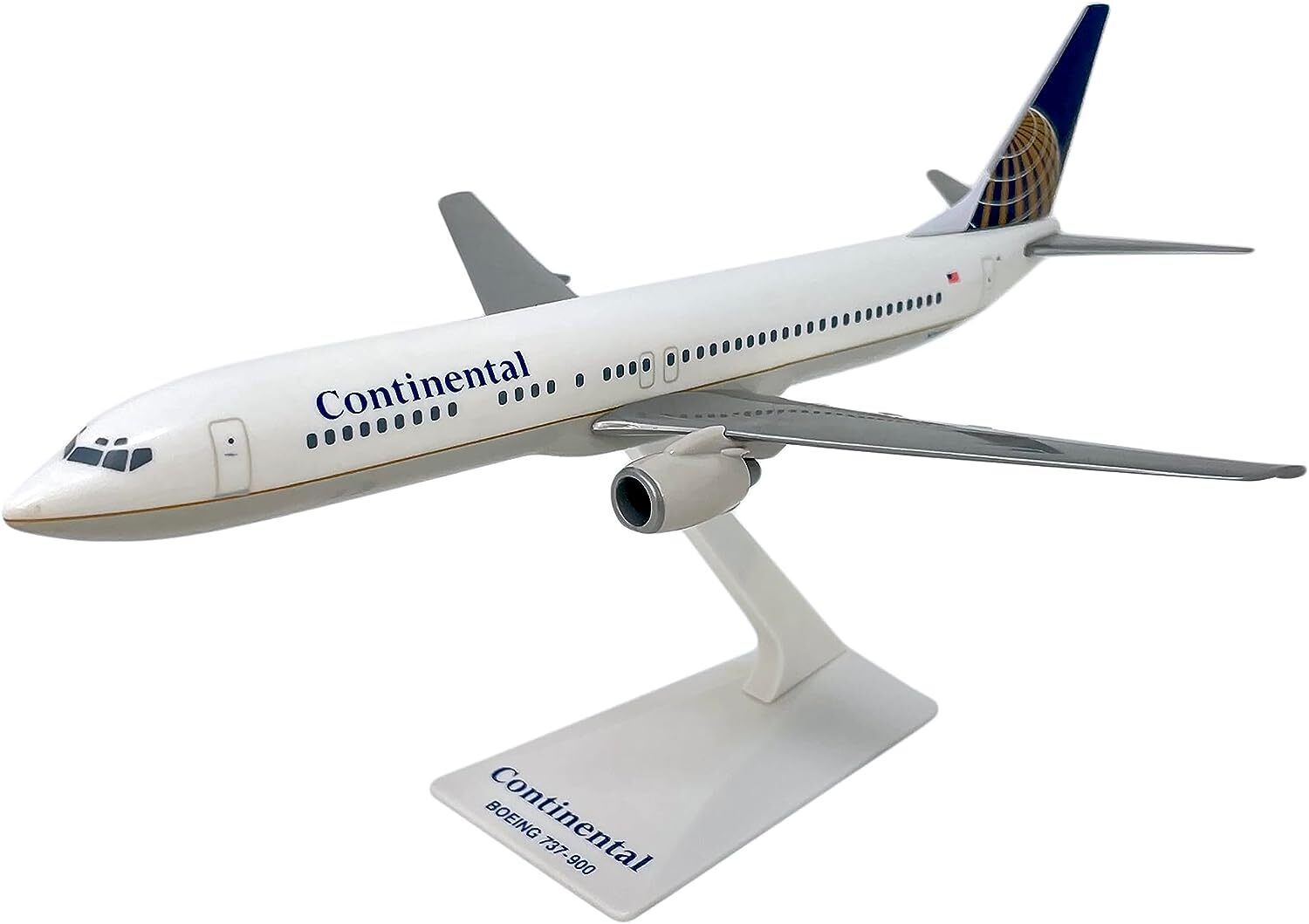 Flight Miniatures Continental Airlines Boeing 737-900 Desk 1/200 Model Airplane