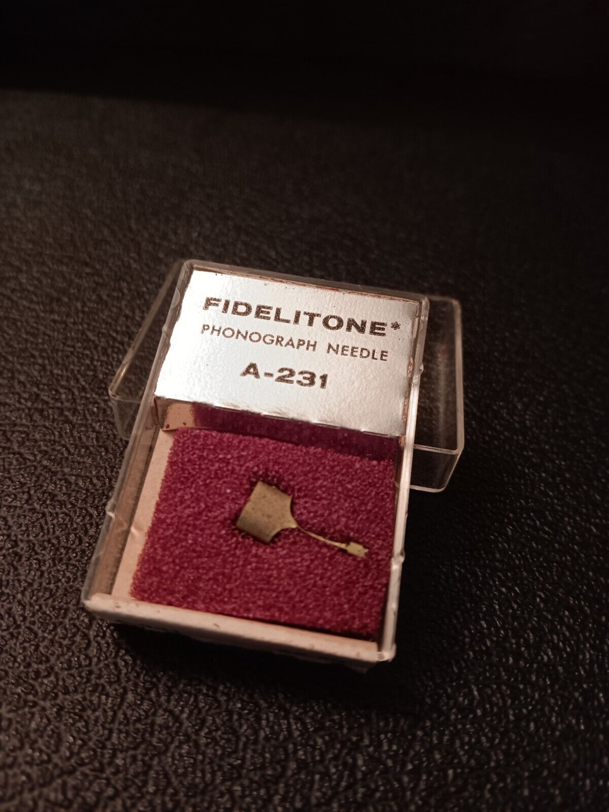 Vintage Fidelitone Phonograph Needle 33 1/3 - 45rpm A-231 New Old Stock