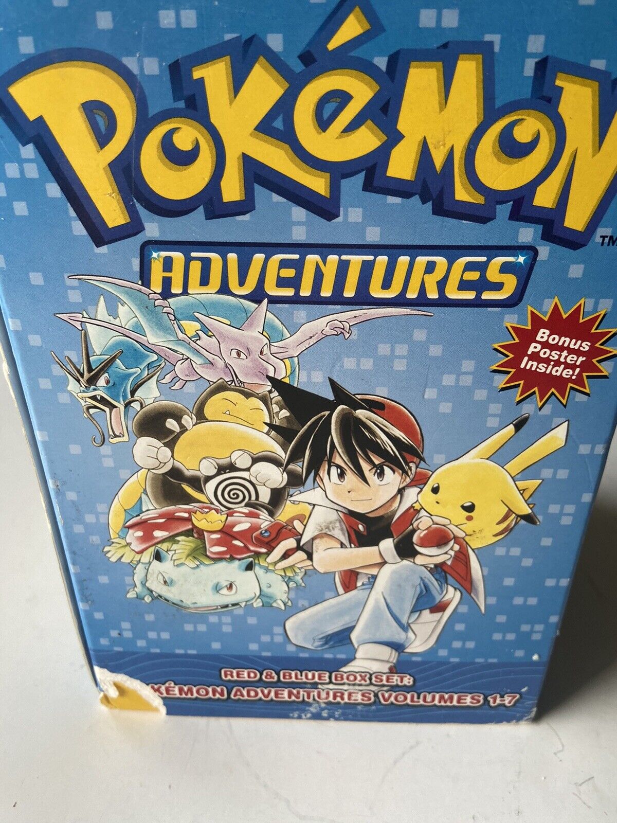 Pokemon Adventures Red and Blue Manga Box Set Volumes 1-7