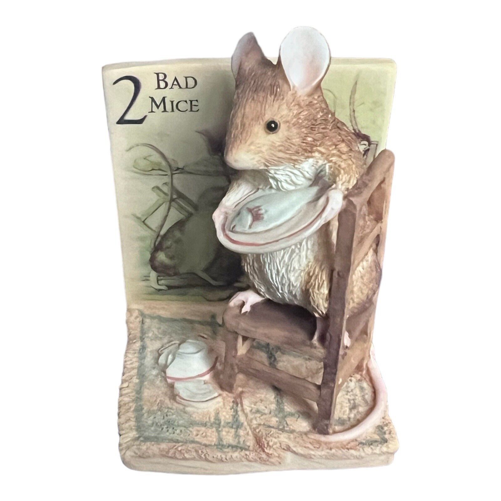 1997 The World of Beatrix Potter Two Bad Mice Figurine Vintage Numbered Figurine
