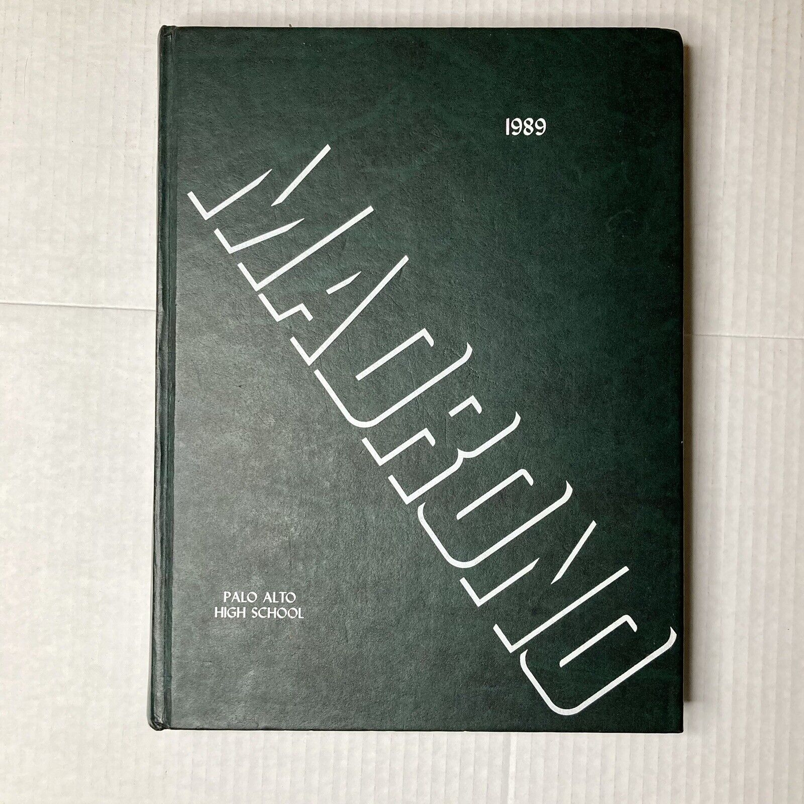 1989 Madrono Yearbook - Palo Alto High School, Palo Alto, California