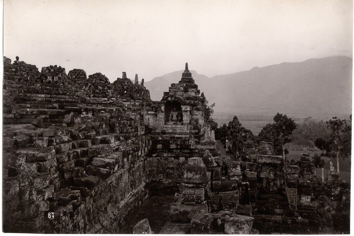 1890\'s/1900 PHOTO - DUTCH EAST INDIES INDONESIA CEPHAS - BOROBODUR